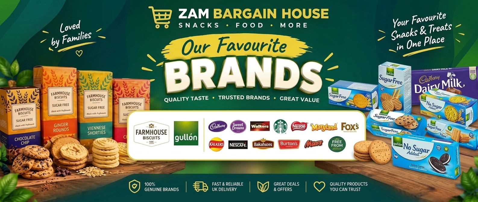 Zam Bargain House brands collection